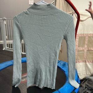 Ribbed turtleneck